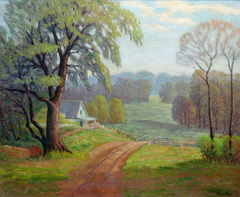 Southern Indiana Landscape by Frederick Polley