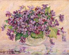 Still Life with Violets