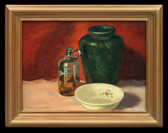 Still Life with Vinegar Bottle