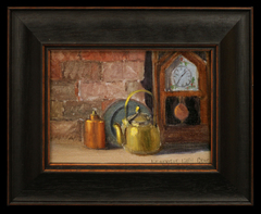 Still Life with Clock by Genevieve Goth Graf