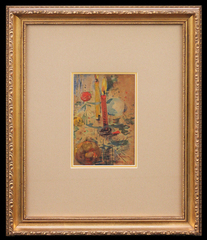 Chirstmas Card with Candle