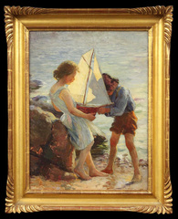 Children at the Shore