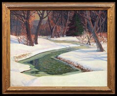 Late Winter Sun, Palos Hills, IL by Carl Rudolph Krafft